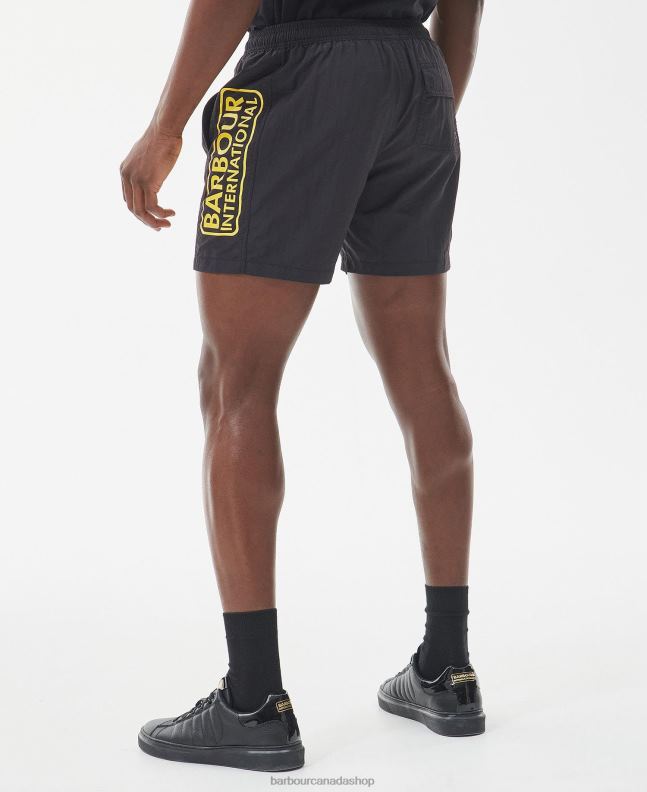 Barbour Clothing Men Pure Blue Large Logo Swim Shorts 2BB2F1193