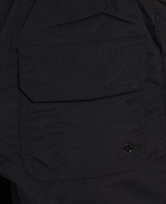 Barbour Clothing Men Pure Blue Large Logo Swim Shorts 2BB2F1193