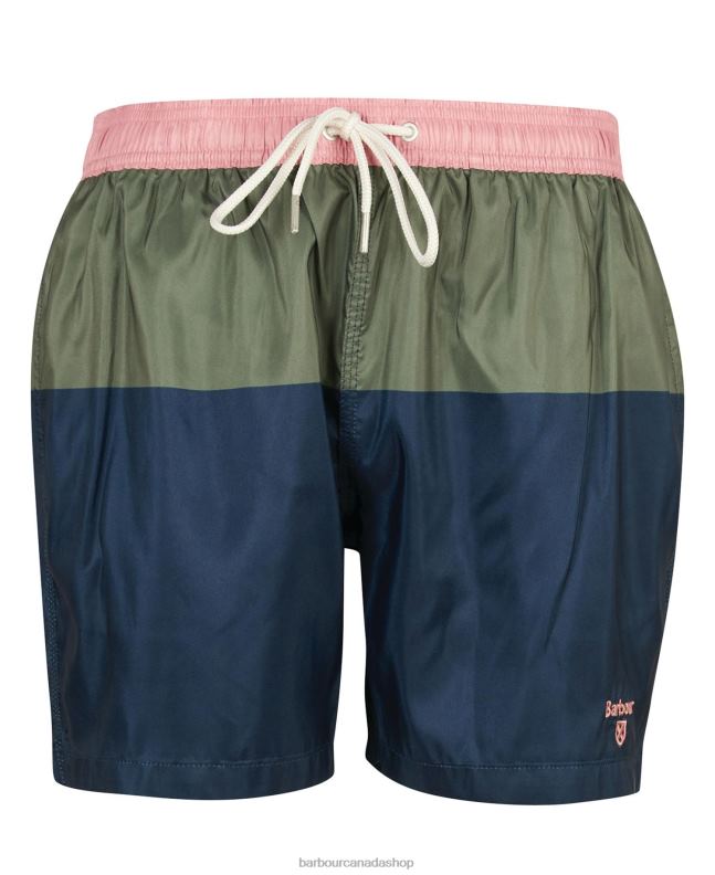 Barbour Clothing Men Sky John Two-Tone Swim Shorts 2BB2F1186