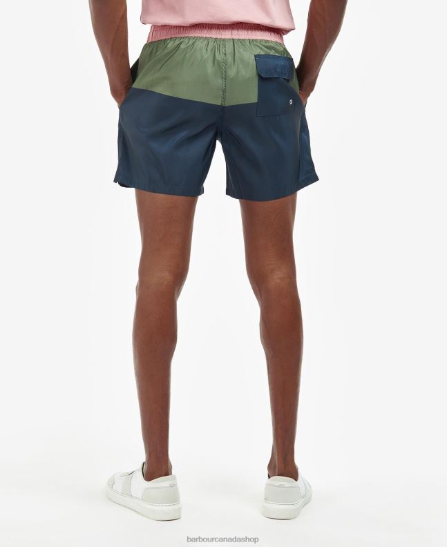 Barbour Clothing Men Sky John Two-Tone Swim Shorts 2BB2F1186