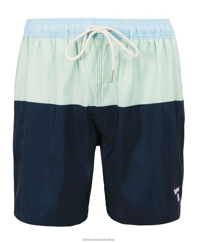 Barbour Clothing Men Sky John Two-Tone Swim Shorts 2BB2F1226