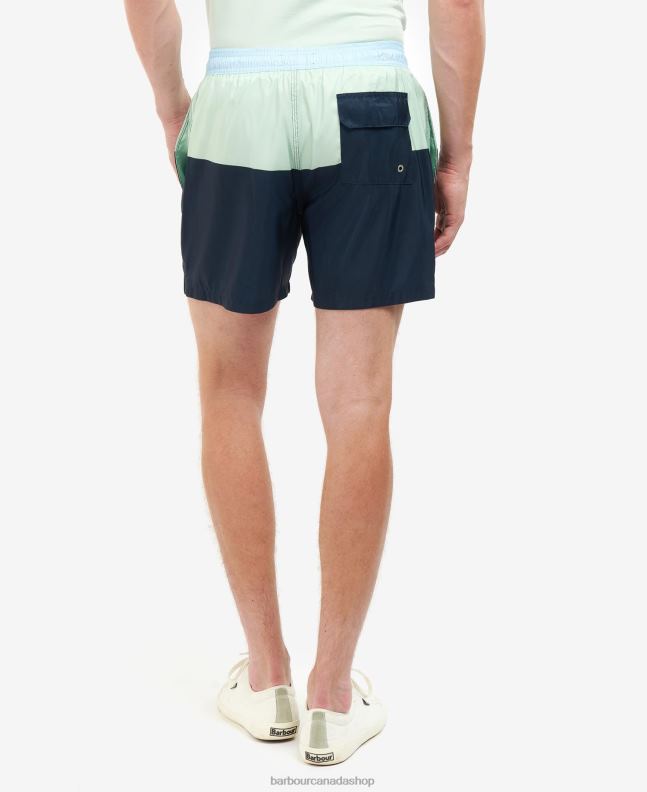Barbour Clothing Men Sky John Two-Tone Swim Shorts 2BB2F1226