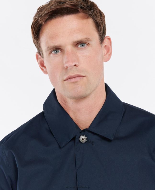 Barbour Clothing Men Black/Dress Rokig Lightweight Mac Jacket 2BB2F186