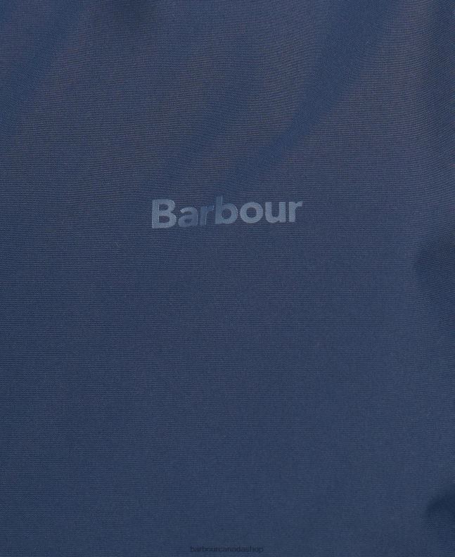 Barbour Clothing Men Navy/Dress Hooded Dormus Waterproof Jacket 2BB2F188