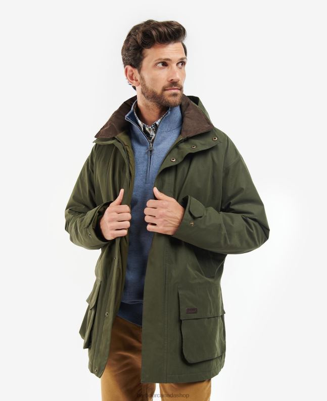 Barbour Clothing Men Olive Beaconsfield Jacket 2BB2F187
