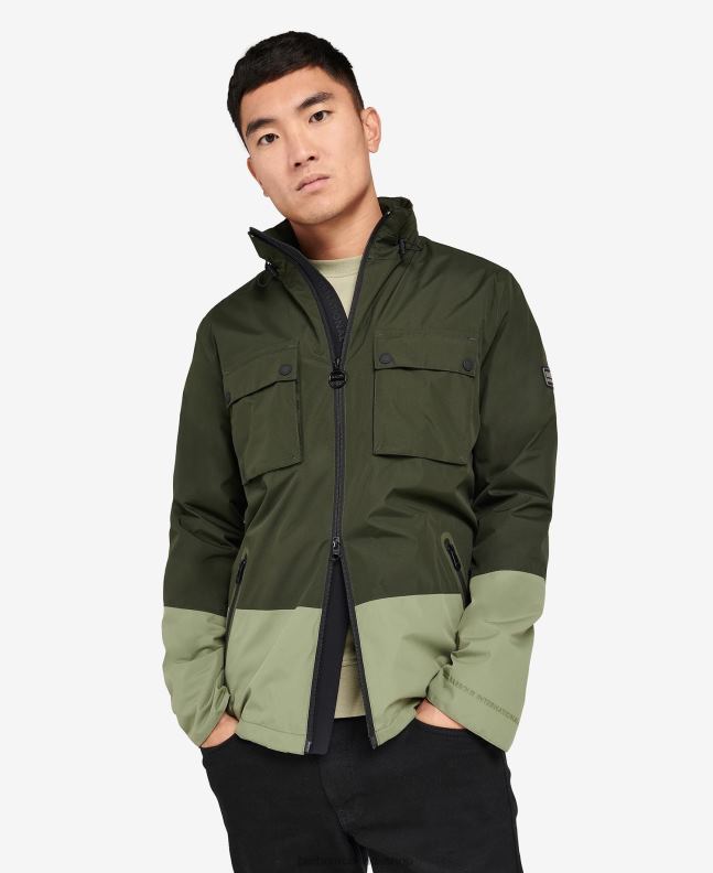 Barbour Clothing Men Sage Obel Waterproof Jacket 2BB2F213