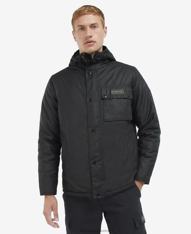Barbour Clothing Men Classic Black Westbourne Waxed Jacket 2BB2F55