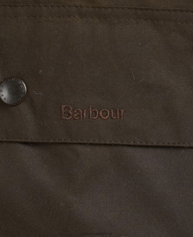 Barbour Clothing Men Olive Classic Northumbria Wax Jacket 2BB2F16