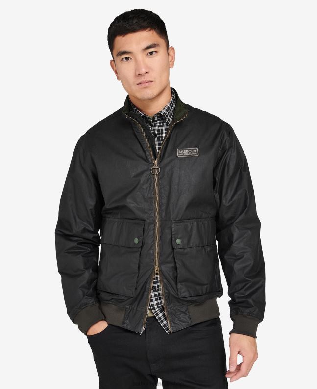 Barbour Clothing Men Sage Colvile Waxed Jacket 2BB2F57