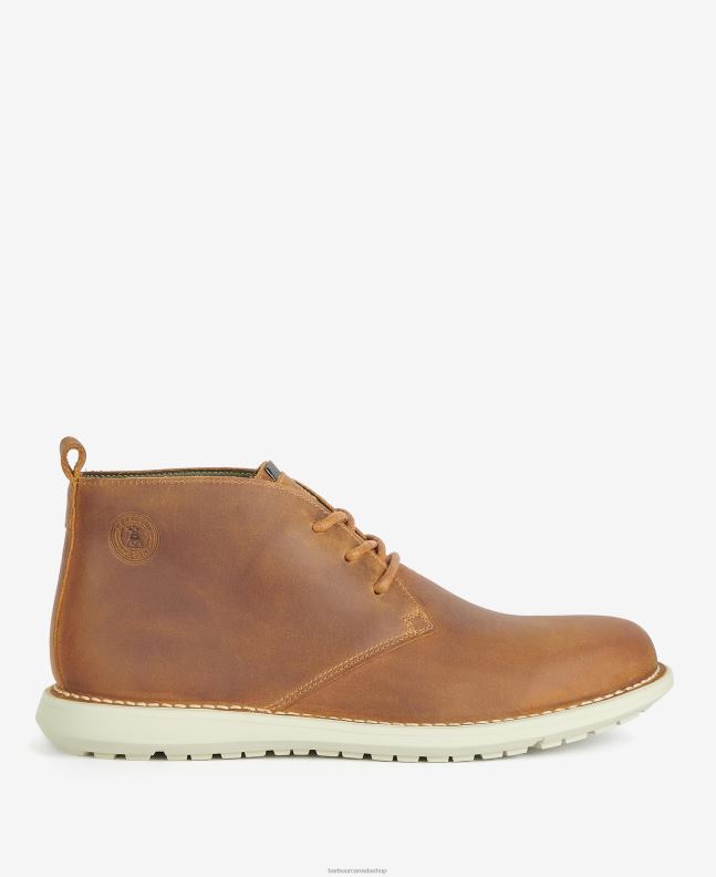 Barbour Footwear Men Cognac Oak Chukka Boots 2BB2F1285