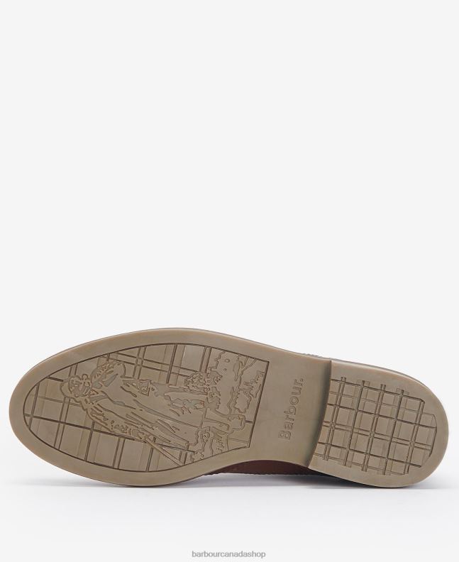 Barbour Footwear Men Cedar Milled Redcar Oxford Shoes 2BB2F1328