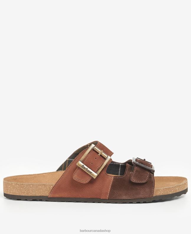 Barbour Footwear Men Cognac Mitchell Sandals 2BB2F1295
