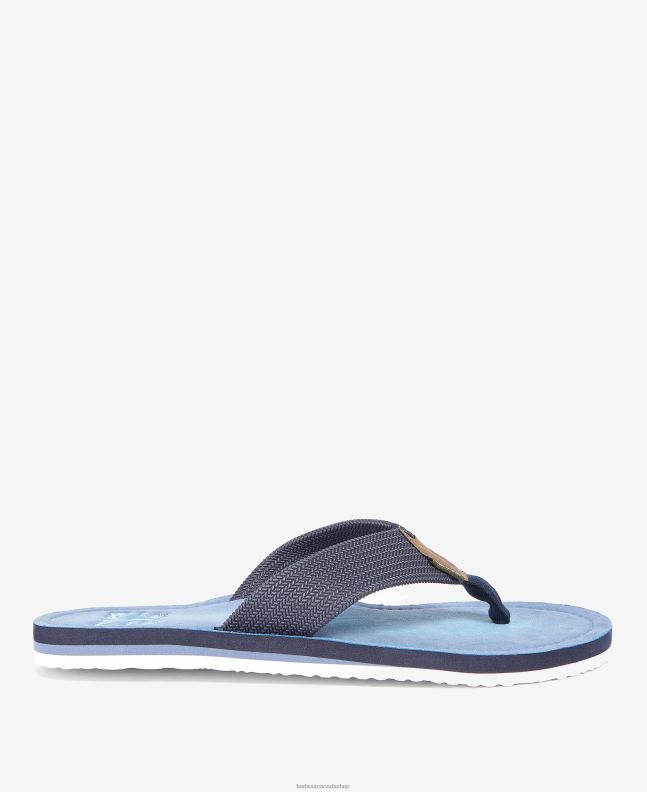 Barbour Footwear Men Powder Blue Toeman Beach Sandal 2BB2F1304