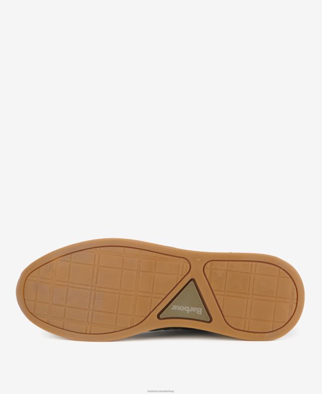 Barbour Footwear Men Classic Navy Seth Diamond-Quilted Trainers 2BB2F1317