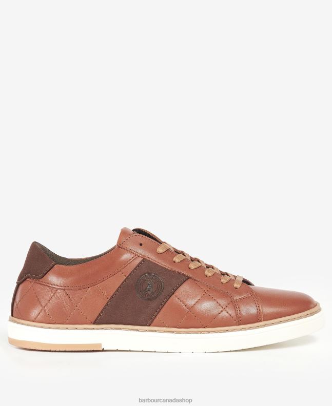 Barbour Footwear Men Cognac Beaufort Trainers 2BB2F1308