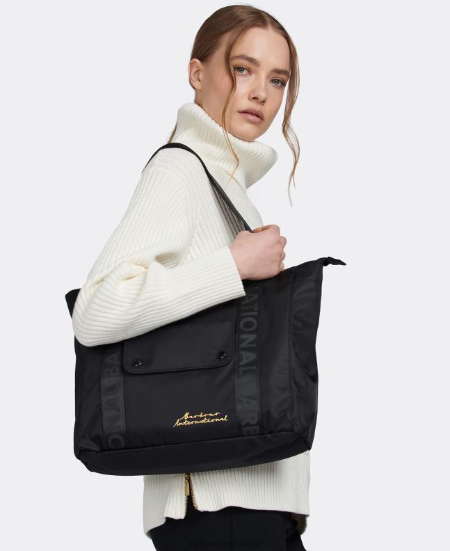 Barbour Accessories Women Black Apex Tote Bag 2BB2F2401