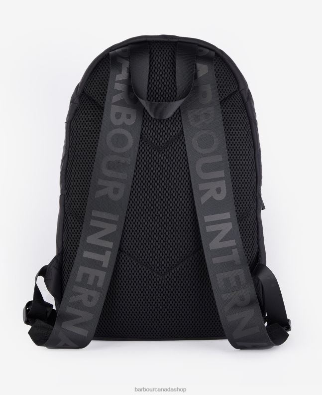 Barbour Accessories Women Black Chicane Quilted Backpack 2BB2F2390
