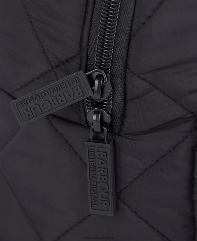 Barbour Accessories Women Black Chicane Quilted Backpack 2BB2F2390