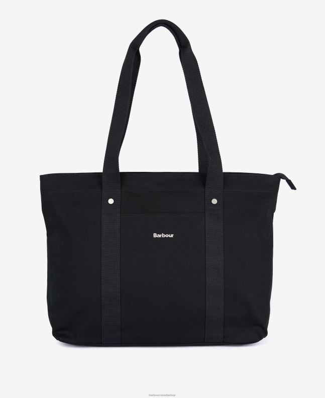 Barbour Accessories Women Classic Black Olivia Tote Bag 2BB2F2391