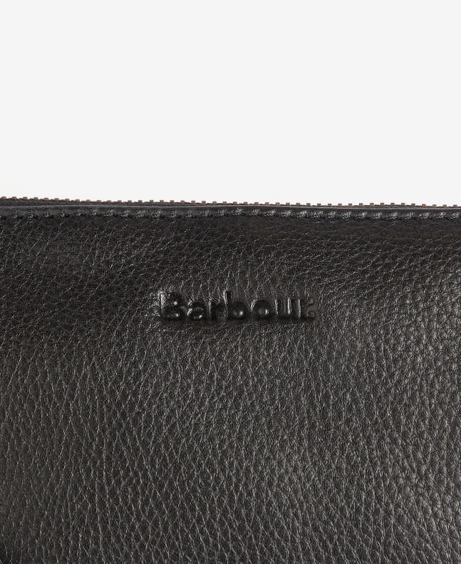 Barbour Accessories Women Classic Brown Lochy Leather Crossbody Bag 2BB2F2388