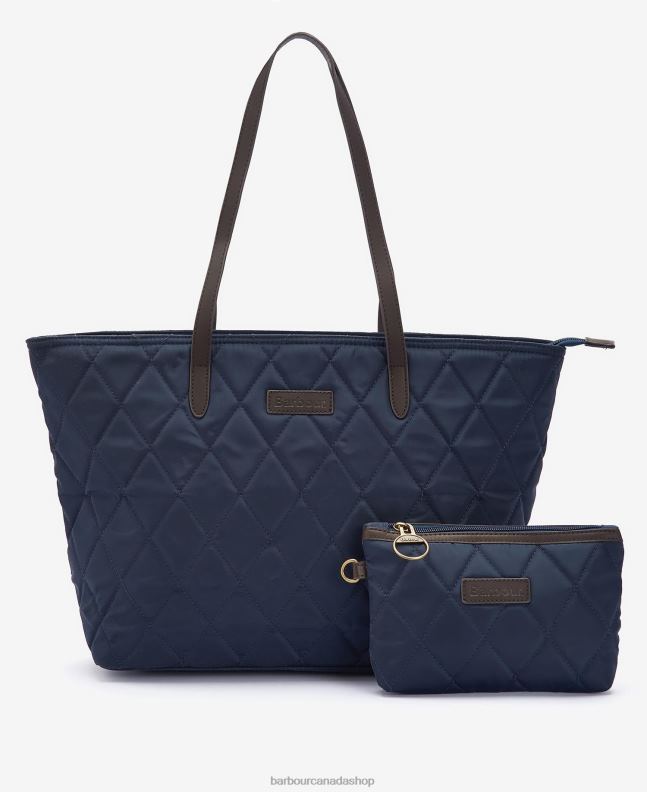 Barbour Accessories Women Classic Tartan Witford Quilted Tote Bag 2BB2F2395