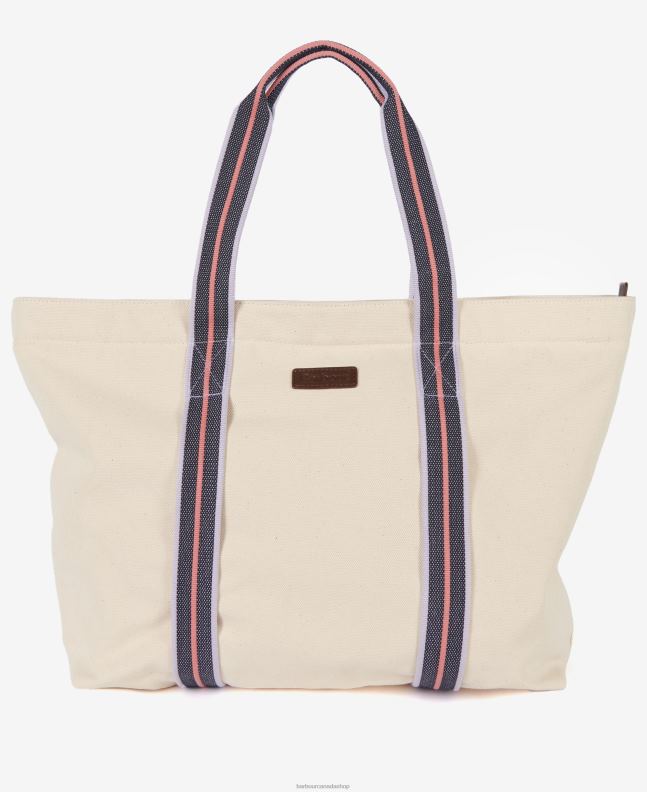 Barbour Accessories Women Ecru Madison Beach Tote 2BB2F2386