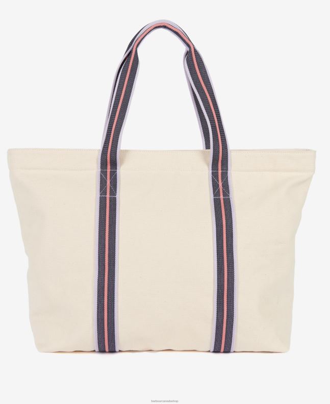 Barbour Accessories Women Ecru Madison Beach Tote 2BB2F2386