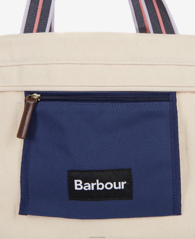 Barbour Accessories Women Ecru Madison Beach Tote 2BB2F2386