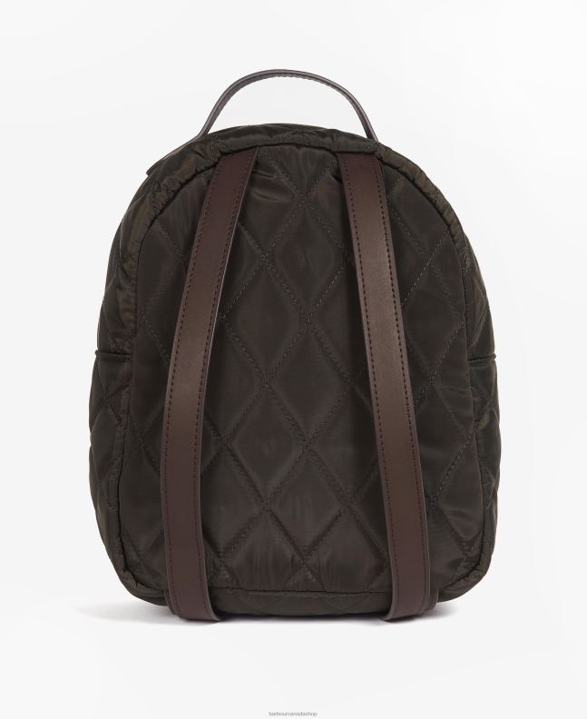 Barbour Accessories Women Hessian Witford Quilted Backpack 2BB2F2392
