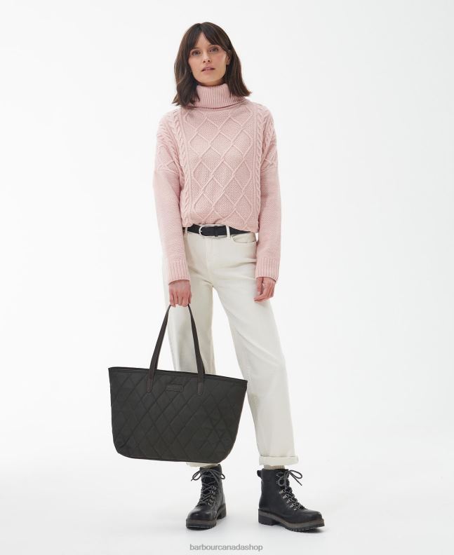 Barbour Accessories Women Navy Witford Quilted Tote Bag 2BB2F2406