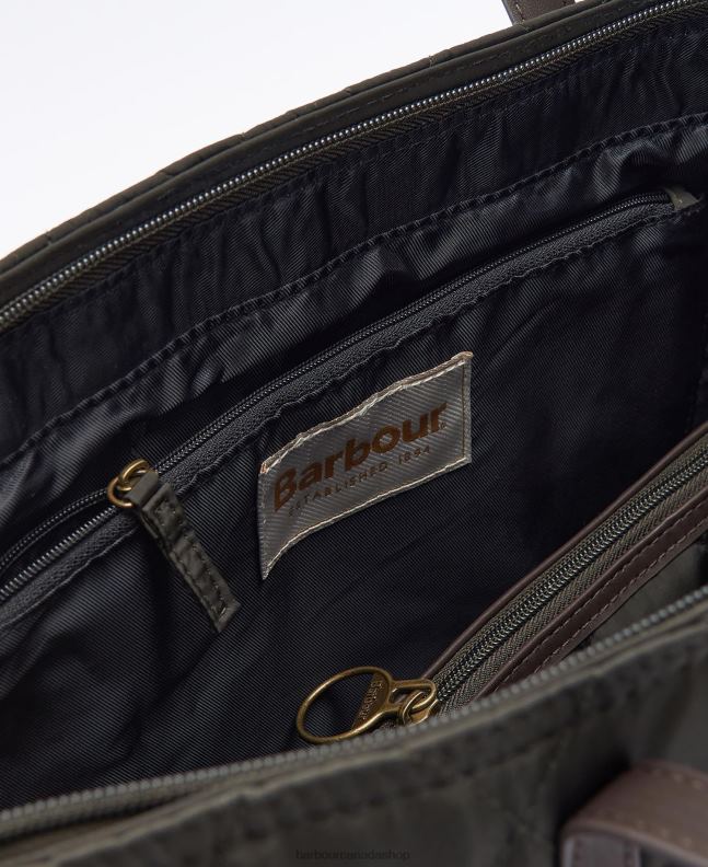 Barbour Accessories Women Navy Witford Quilted Tote Bag 2BB2F2406