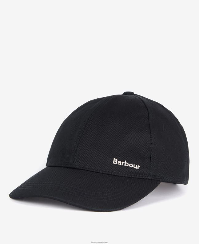 Barbour Accessories Women Classic Black Olivia Sports Cap 2BB2F2430