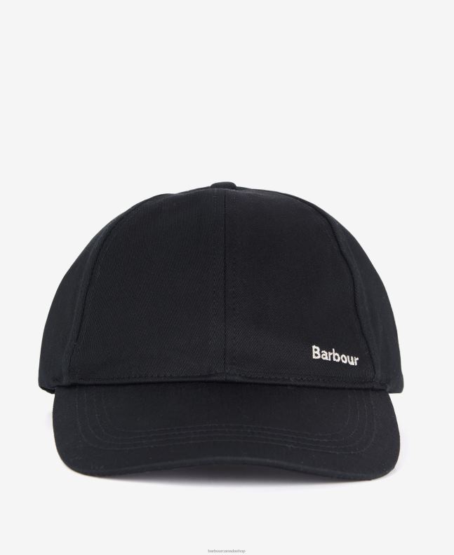 Barbour Accessories Women Classic Black Olivia Sports Cap 2BB2F2430