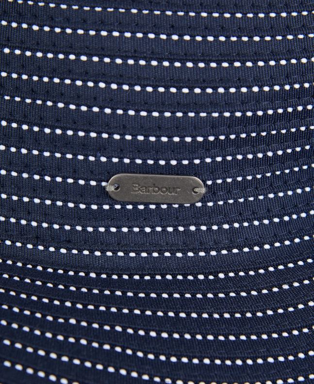 Barbour Accessories Women Classic Navy Lyndale Packable Hat 2BB2F2416
