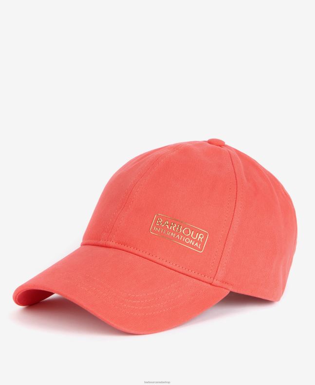 Barbour Accessories Women Coral Norton Sports Cap 2BB2F2431