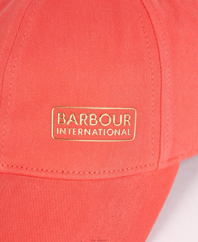 Barbour Accessories Women Coral Norton Sports Cap 2BB2F2431