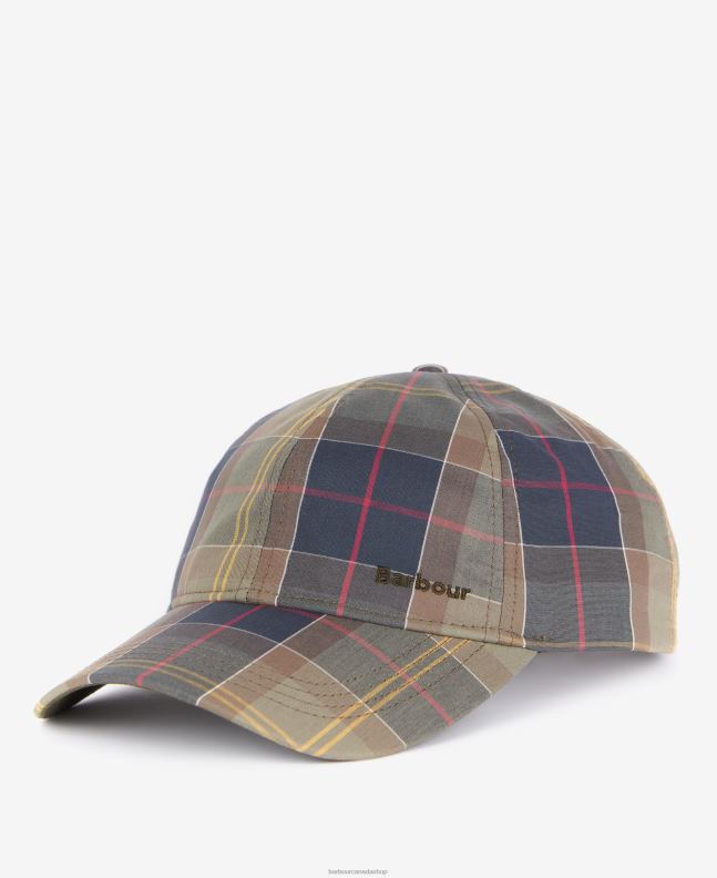 Barbour Accessories Women Trench/Navy Rosie Tartan Sports Cap 2BB2F2438