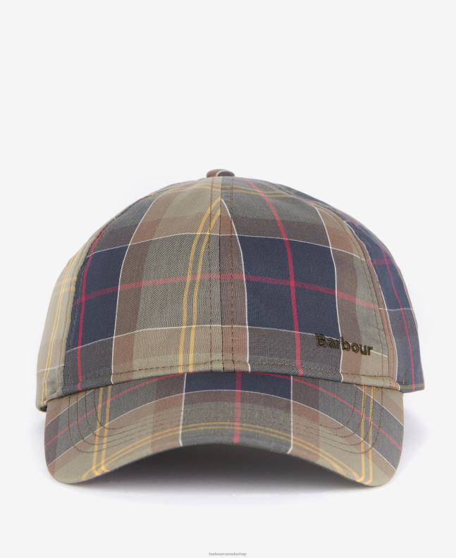 Barbour Accessories Women Trench/Navy Rosie Tartan Sports Cap 2BB2F2438