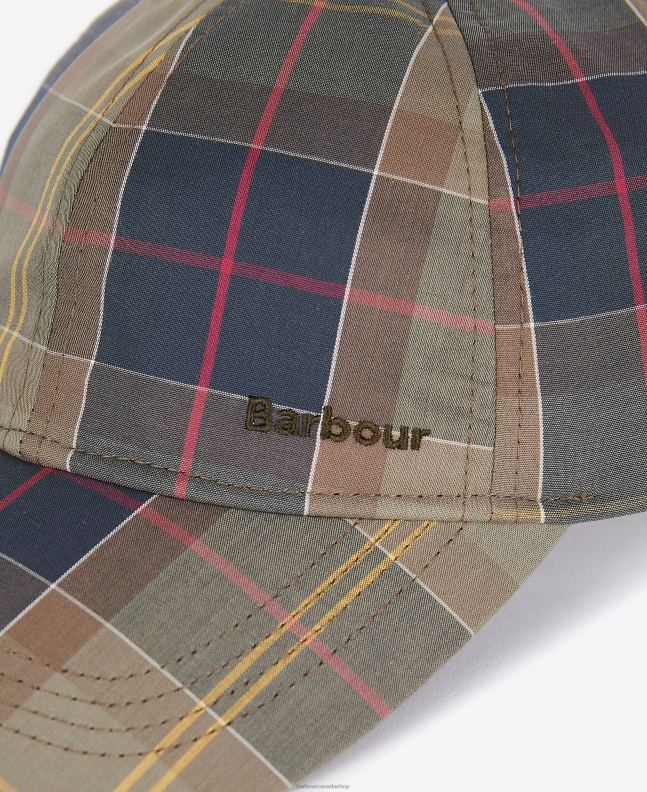 Barbour Accessories Women Trench/Navy Rosie Tartan Sports Cap 2BB2F2438