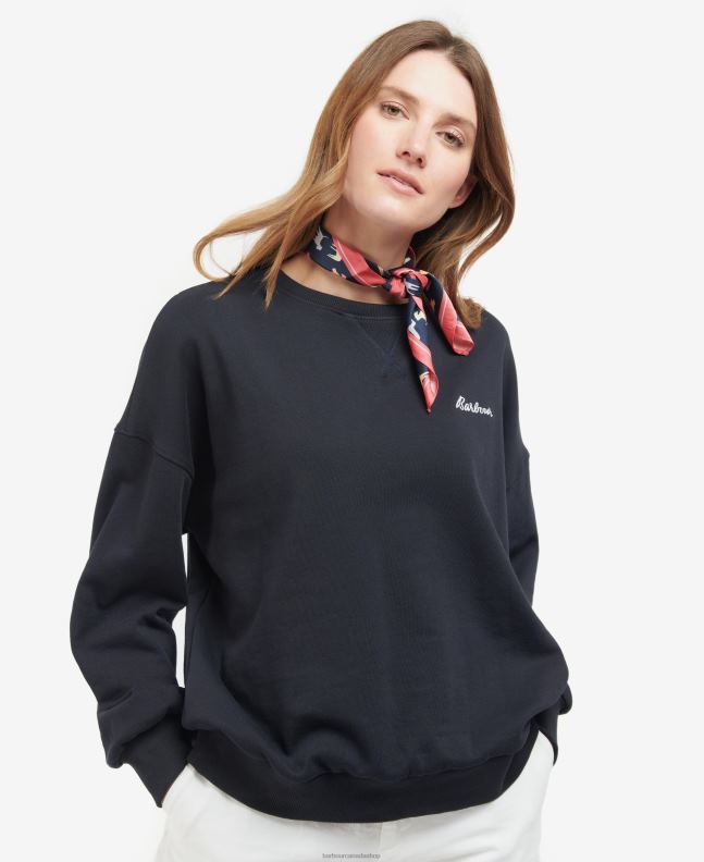 Barbour Accessories Women Navy/Dog Dog-Print Square Scarf 2BB2F2451