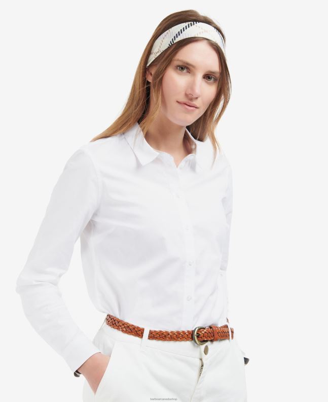 Barbour Accessories Women Trench/Navy Stanton Checked Square Scarf 2BB2F2462