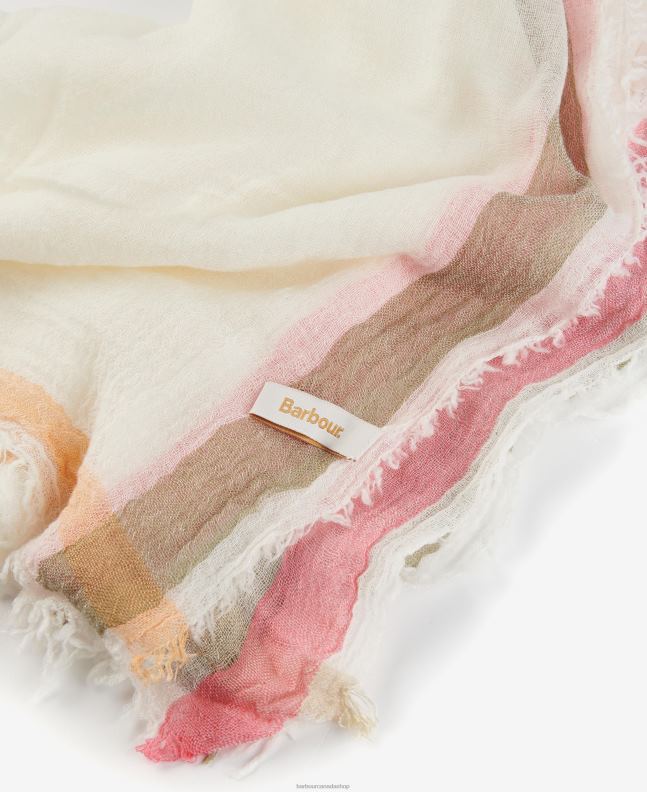 Barbour Accessories Women Yarrow/Multi Blackett Border Check Wrap 2BB2F2463