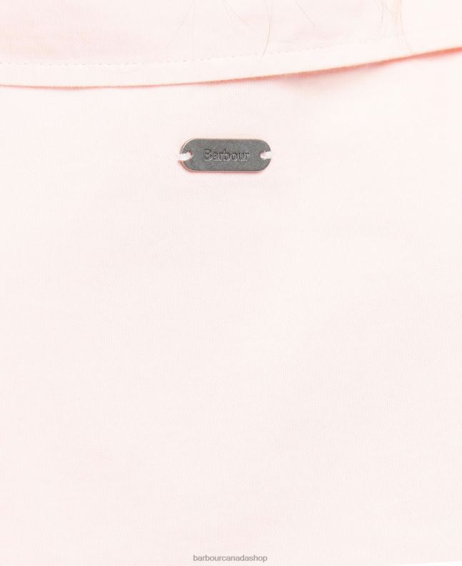 Barbour Clothing Women Classic Pink Summer Kenmore Shirt 2BB2F1630