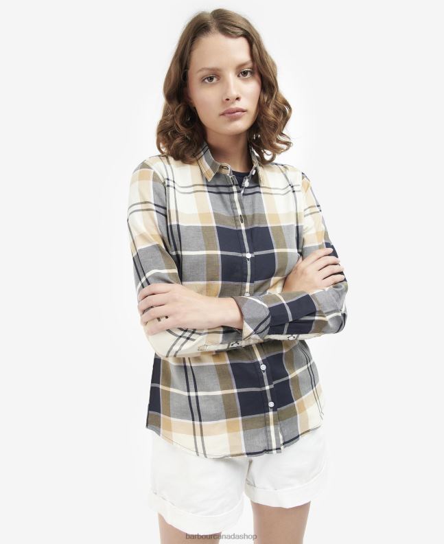 Barbour Clothing Women Poplar Tartan Bredon Shirt 2BB2F1626