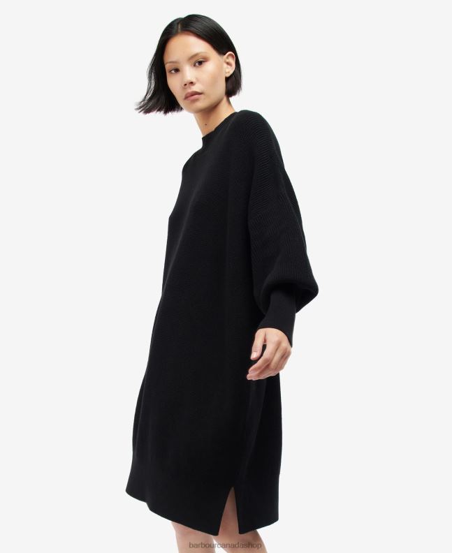 Barbour Clothing Women Black Pavilion Dress 2BB2F1909