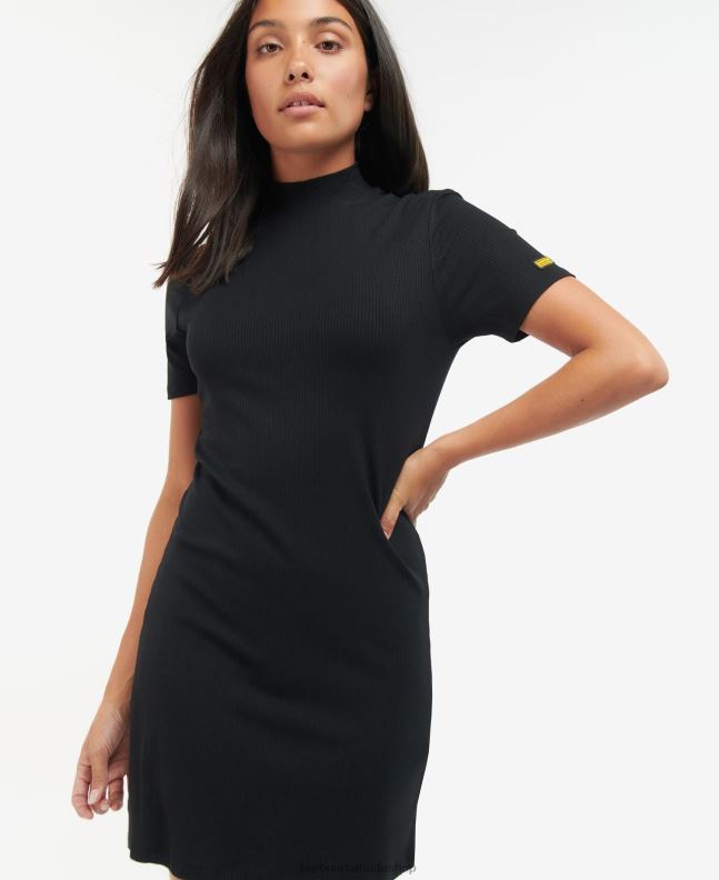 Barbour Clothing Women Classic Black Petillo Dress 2BB2F1872