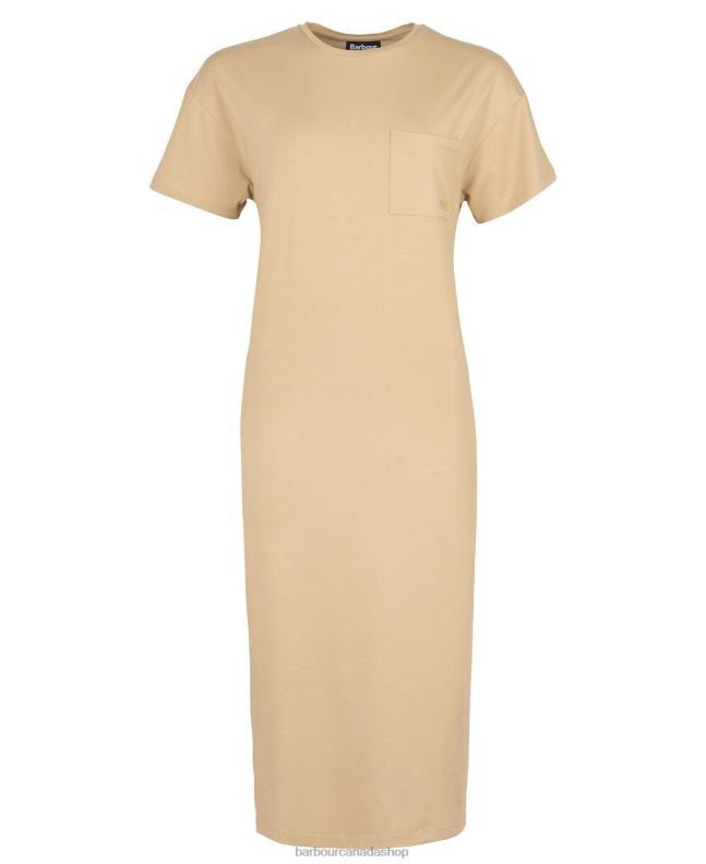 Barbour Clothing Women Classic Black Reign T-Shirt Dress 2BB2F1852