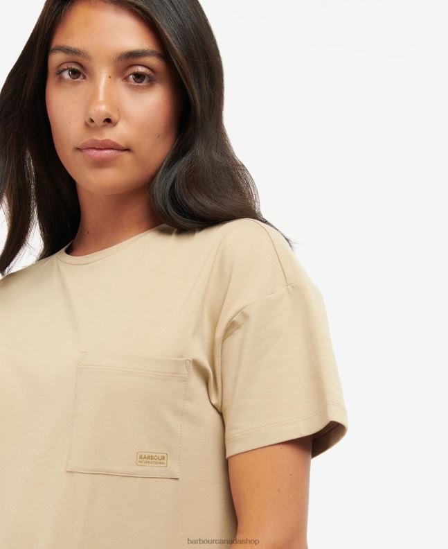 Barbour Clothing Women Classic Black Reign T-Shirt Dress 2BB2F1852