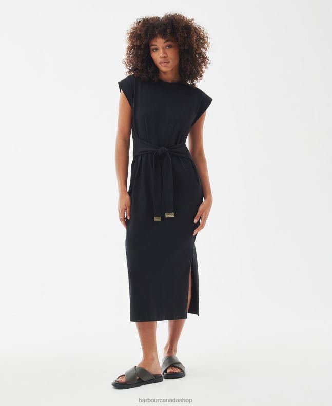 Barbour Clothing Women Classic Black Soules Dress 2BB2F1822