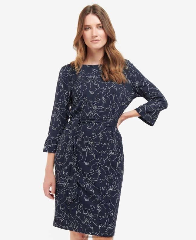 Barbour Clothing Women Classic Multi Marlowe Dress 2BB2F1853